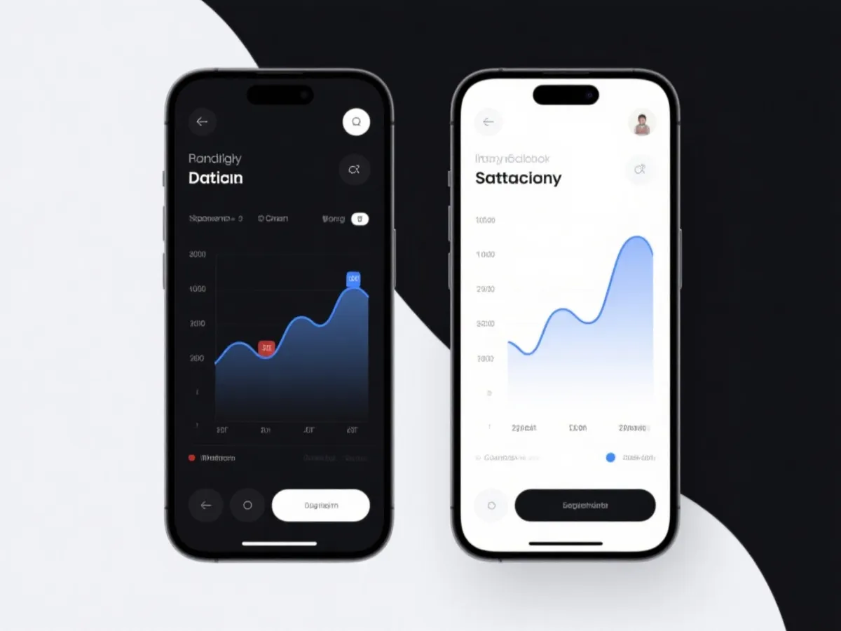 移动端走势图界面示意